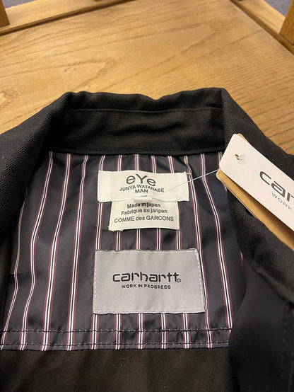 JUNYA WATANABE x CARHARTT WIP 卡哈特皮革拼接夾克