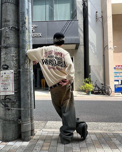 Stussy Authentic Workgear Sweater 線嵌針織毛衣