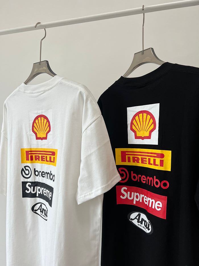 Supreme × Ducati  多重印花短袖