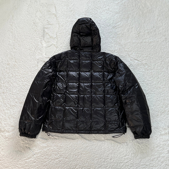 Stüssy Midweight Hooded Puffer 格紋衍縫連帽羽絨外套