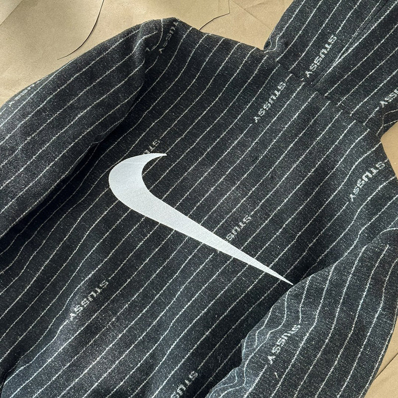 玩酷Plus+潮流服飾嚴選】STUSSY X NIKE STRIPED WOOL JACKET 條紋羊毛