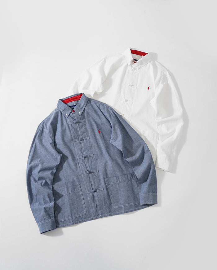 CLOT x POLO BY RALPH LAUREN 中式襯衫外套