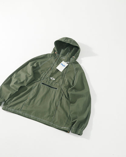 PIET x Oakley STATIC WINDBREAKER 半拉鍊機能連帽風衣