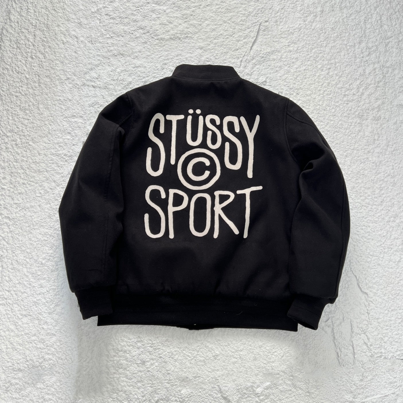 STUSSY SPORT 運動毛呢夾克