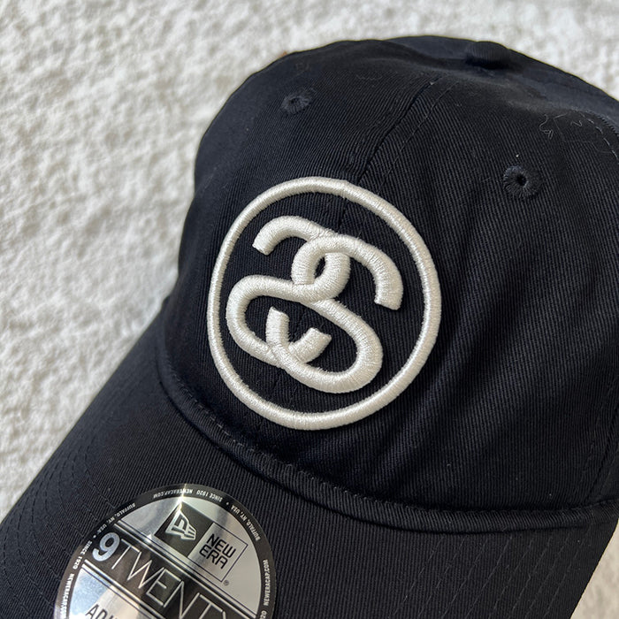 STUSSY x NEW ERA 9TWENTY SS LINK SS 棒球帽