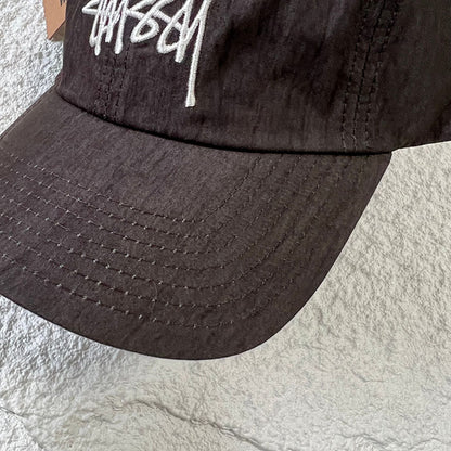 STUSSY 重磅刺繡棒球帽