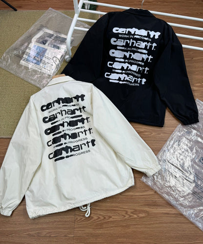 Carhartt WIP Ink Bleed Coach Jacket 卡哈特滲墨字母印花教練夾克