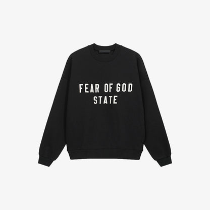 Fear of God Essentials Heavy Crewneck 字母刷毛圓領衛衣