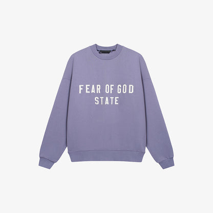 Fear of God Essentials Heavy Crewneck 字母刷毛圓領衛衣