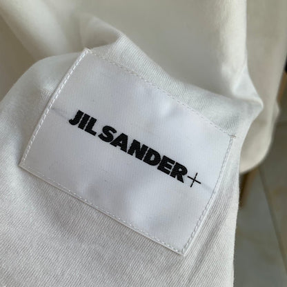 JIL SANDER 純色徽標長袖上衣 - VANASH