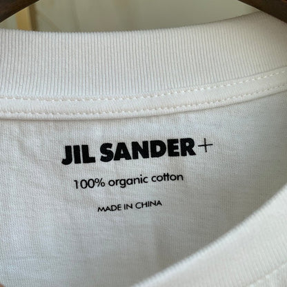 JIL SANDER 純色徽標長袖上衣 - VANASH