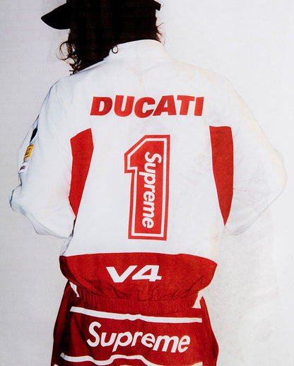 SUPREME x DUCATI TRACK JACKET PANT 立領運動夾克|長褲