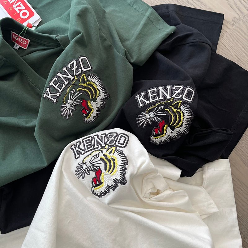 KENZO 老虎刺繡短袖T恤 - VANASH