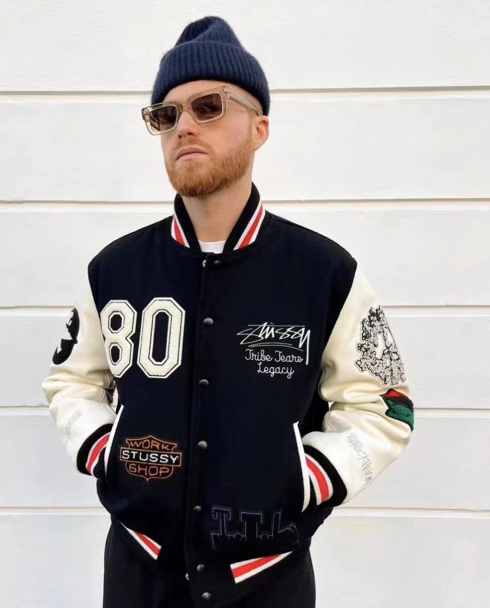 玩酷Plus+潮流服飾嚴選】Stussy X Denim Tears X Our Legacy Varsity