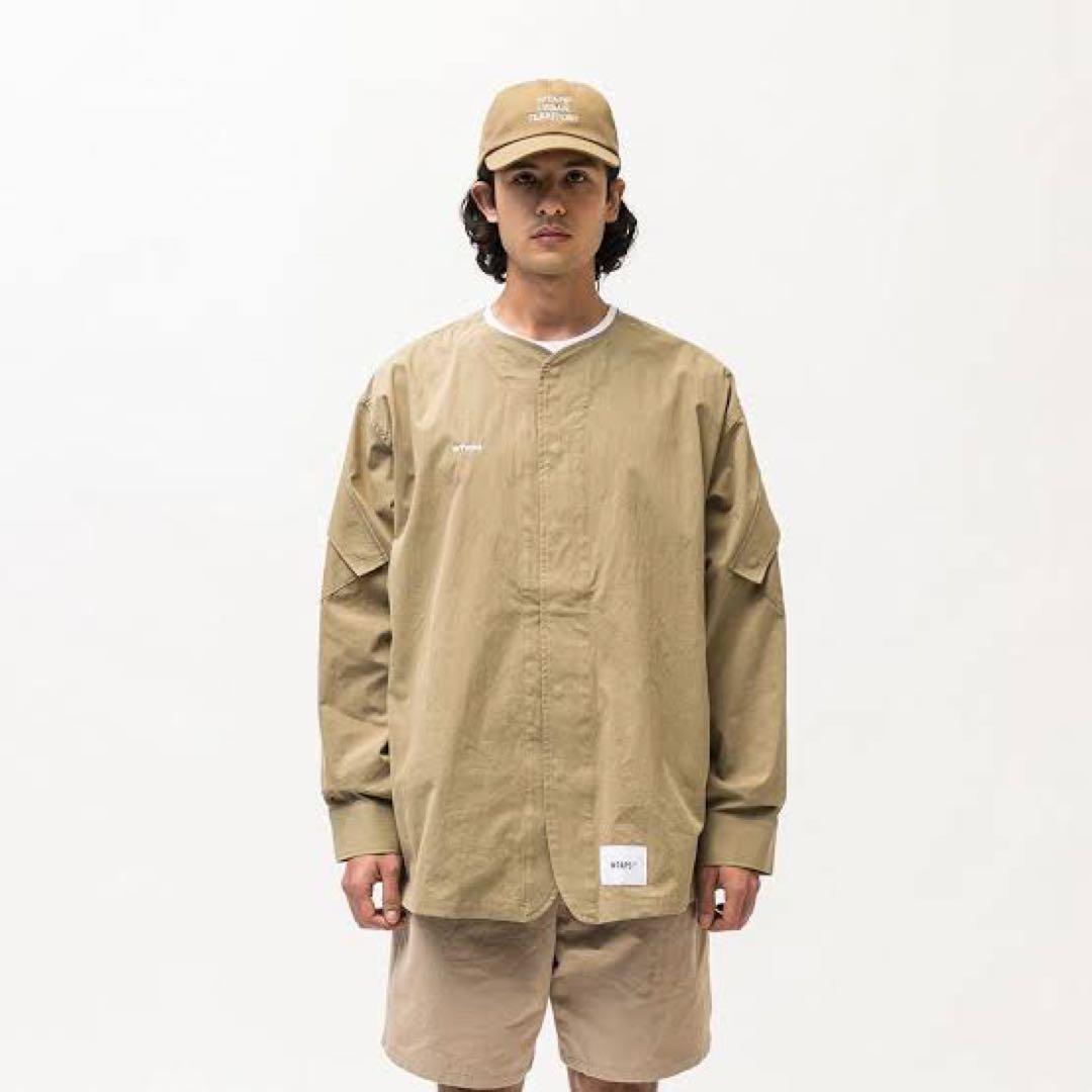 玩酷Plus+潮流服飾嚴選】WTAPS SCOUT / LS / NYCO. TUSSAH 骨頭刺繡廓