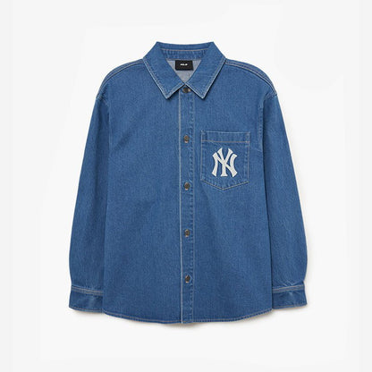 MLB NEW YORK YANKEES 紐約洋基牛仔襯衫 - VANASH