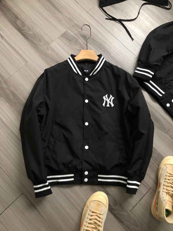 MLB VARSITY NY連帽棒球外套 - VANASH