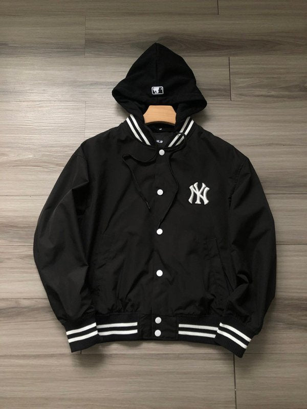 MLB VARSITY NY連帽棒球外套 - VANASH