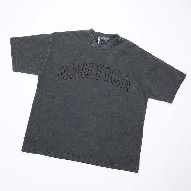 Nautica Japan 高磅數水洗廓形短袖上衣 - VANASH