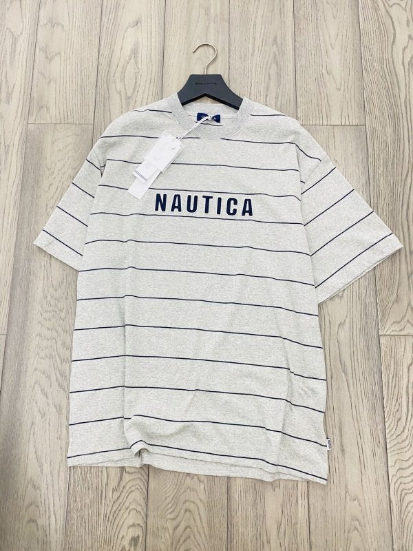 NAUTICA 日本限定條紋刺繡T恤 - VANASH