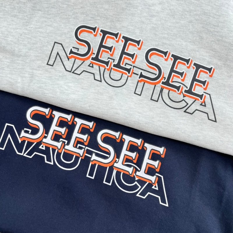 NAUTICA x SEESEE 聯名日系中性寬鬆連帽衛衣 - VANASH