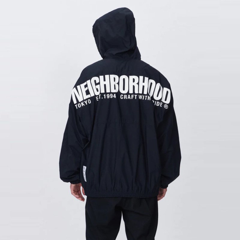 NEIGHBORHOOD 21AW ANORAK/N-JKT 連帽風衣外套 衝風衣 - VANASH