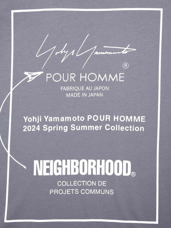 NEIGHBORHOOD x YOHJI YAMAMOTO 三本耀司聯名短袖T恤 - VANASH