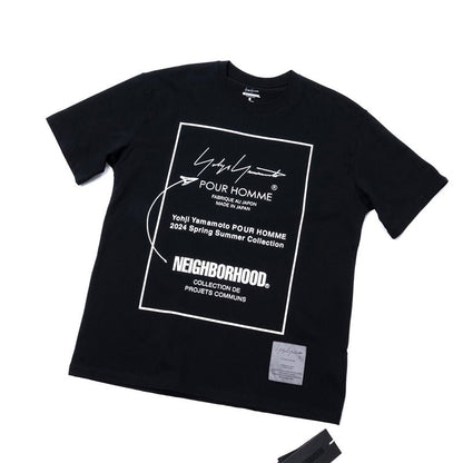 NEIGHBORHOOD x YOHJI YAMAMOTO 三本耀司聯名短袖T恤 - VANASH