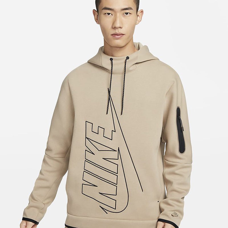 NIKE AS M NK TCH FLC GX PO HOODIE 太空棉連帽上衣 - VANASH