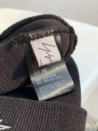 Yohji Yamamoto x New Era 山本耀司簽名刺繡聯名針織毛帽