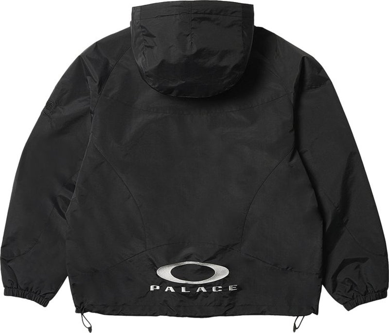 - 全新特價 - OAKLEY x PALACE 聯名 寬鬆廓形風衣外套（黑色XL） - VANASH
