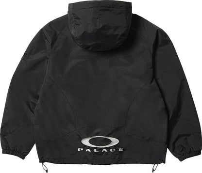 - 全新特價 - OAKLEY x PALACE 聯名 寬鬆廓形風衣外套（黑色XL） - VANASH