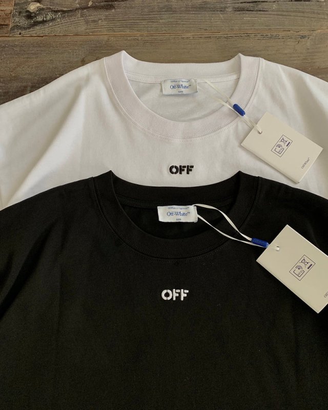 OFF-WHITE 寬鬆廓形短袖T恤 - VANASH