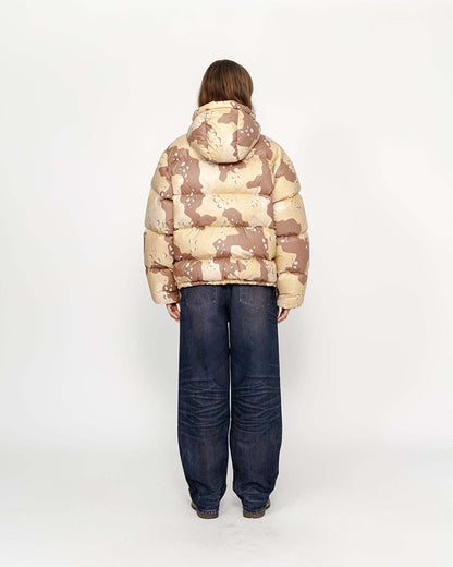 Stussy Down Micro Ripstop Parka 沙漠迷彩羽絨外套