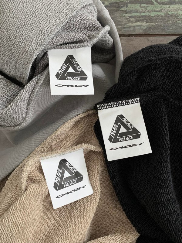 PALACE x OAKLEY 冒險主題聯名機能風重磅水洗連帽衛衣 - VANASH