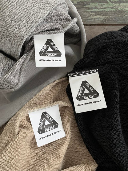 PALACE x OAKLEY 冒險主題聯名機能風重磅水洗連帽衛衣 - VANASH