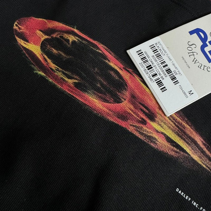 PIET x OAKLEY SOFTWARE FLAME T-SHIRT 聯名火焰短袖上衣 - VANASH