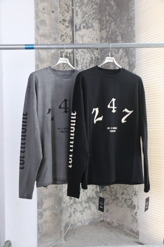 REPRESENT VINTAGE 247 LONG SLEEVE T-SHIRT 復古圖騰長袖上衣 - VANASH