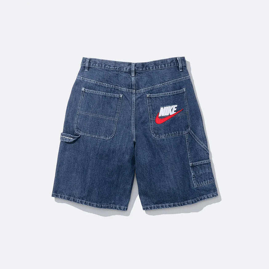 SUPREME x NIKE SS24 DENIM SHORT 直筒牛仔短褲