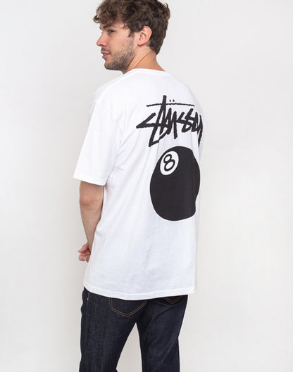 STUSSY 8號印花球短袖T恤