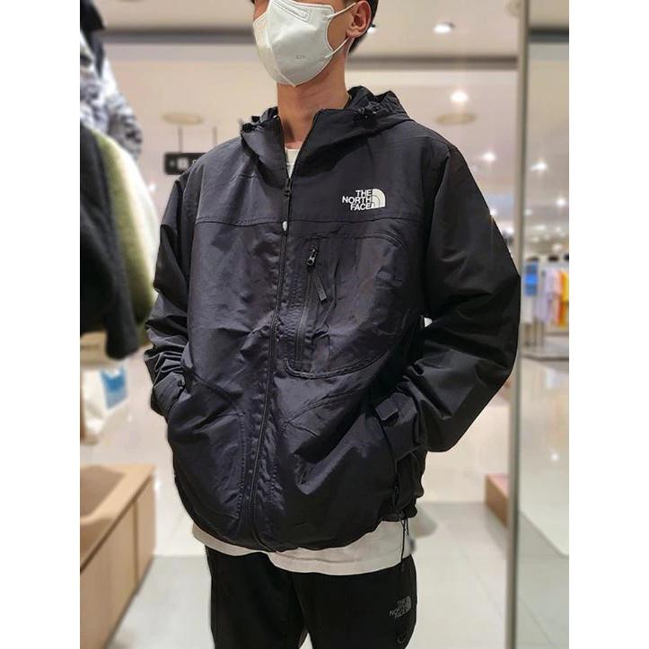 - 全新特價 - The North Face Classic Camper On Ball 連帽風衣外套 (米白色2XL)