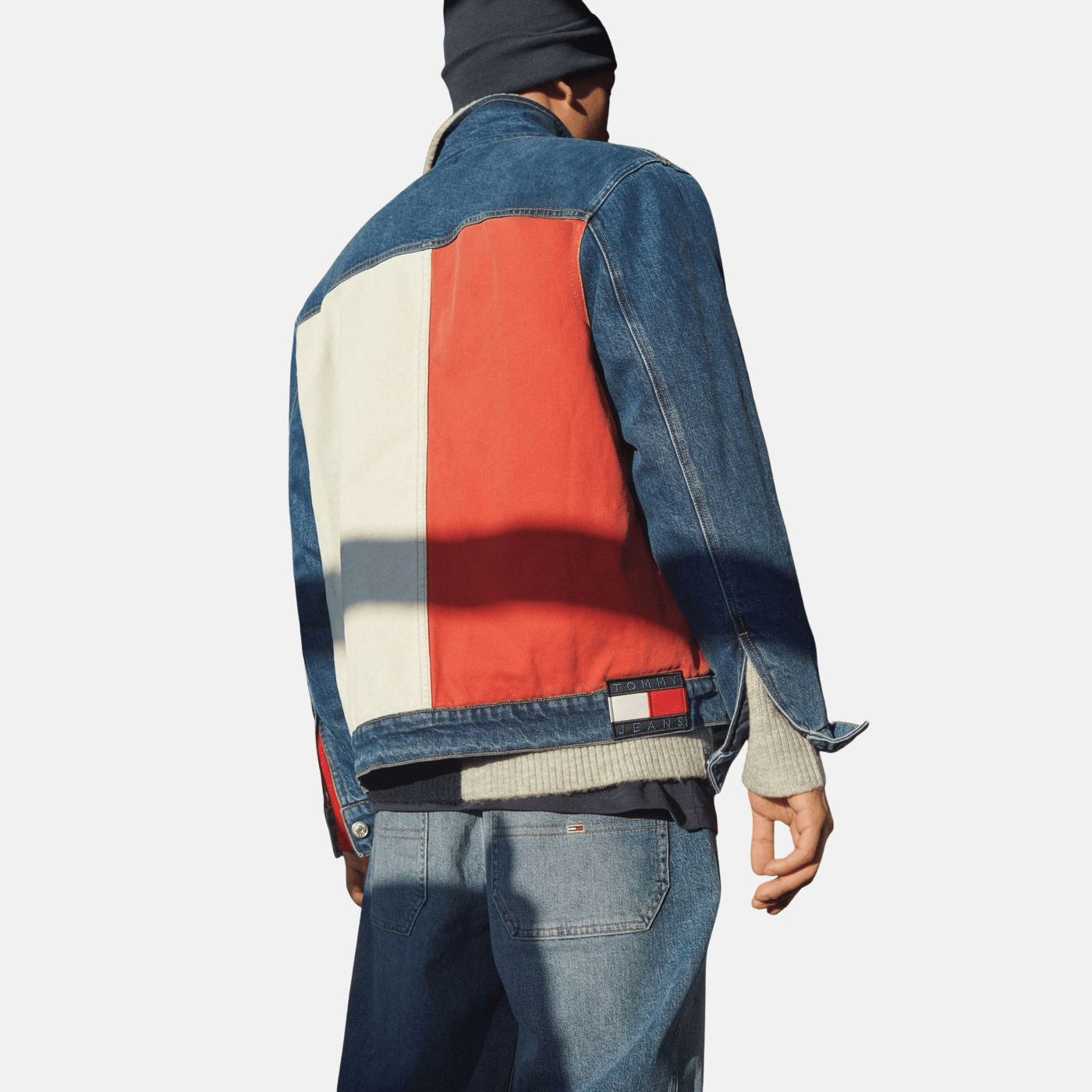 TOMMY HILFIGER 羊羔絨牛仔外套