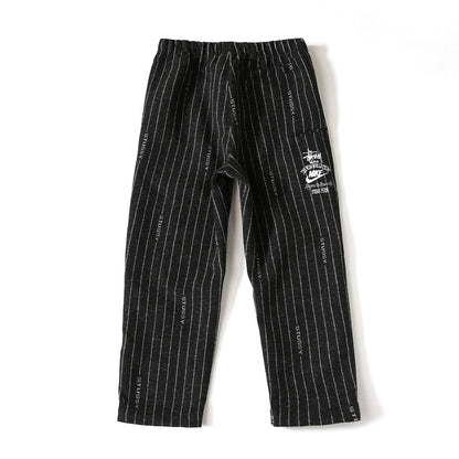 STUSSY X NIKE STRIPED WOOL PANTS 條紋羊毛直筒長褲 DR4412-010