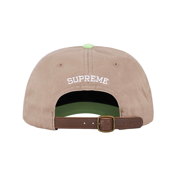 SUPREME 2-TONE S LOGO 6-PANEL 雙色拼接帽