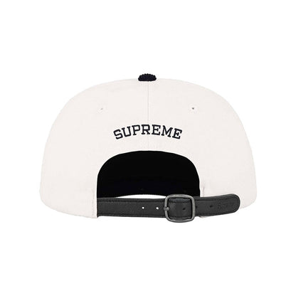 SUPREME 2-TONE S LOGO 6-PANEL 雙色拼接帽