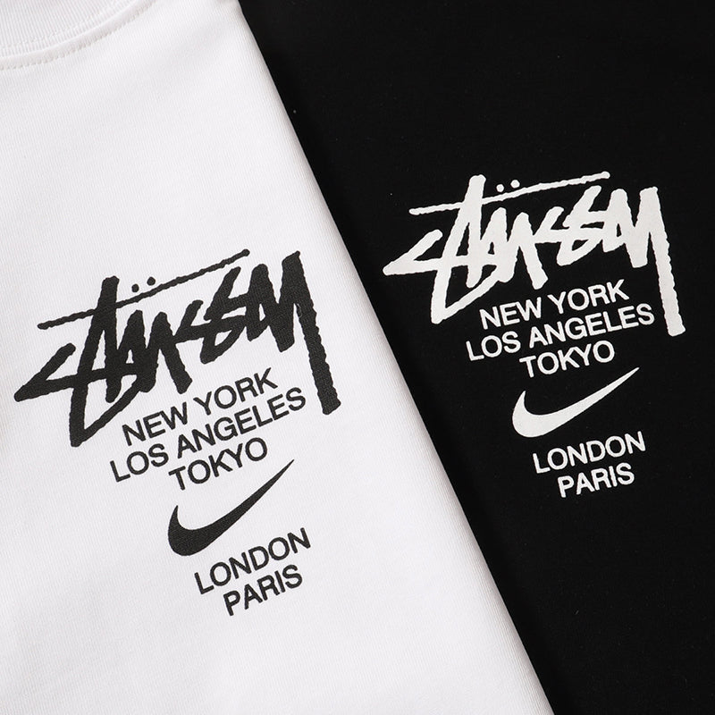 STUSSY x NIKE T-SHIRT 聯名印花短袖T恤