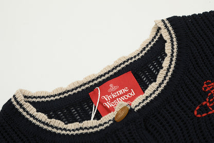 Vivienne Westwood Hollow Knitted Sweater 鏤空羊毛針織衫