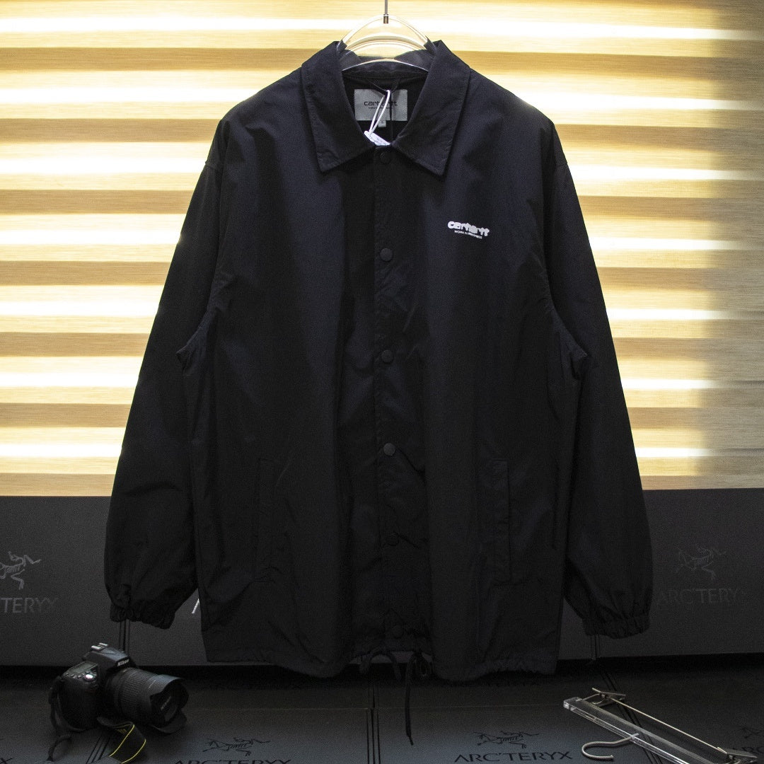 Carhartt WIP Ink Bleed Coach Jacket 卡哈特滲墨字母印花教練夾克