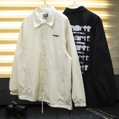 Carhartt WIP Ink Bleed Coach Jacket 卡哈特滲墨字母印花教練夾克