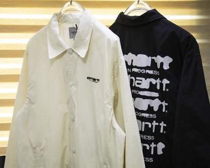 Carhartt WIP Ink Bleed Coach Jacket 卡哈特滲墨字母印花教練夾克